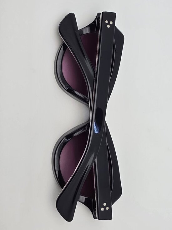 Jacques Marie Mage Viola Navy Frame Sky Wine Gradient Lens Cat Eye Sunglasses main image 4